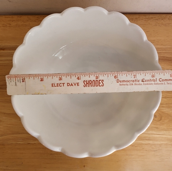 Milk Glass Bowl Harvest Grape Westmoreland Vine Indiana - Picture 8 of 9